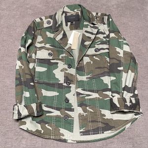 J.CREW XS camouflage light jacket